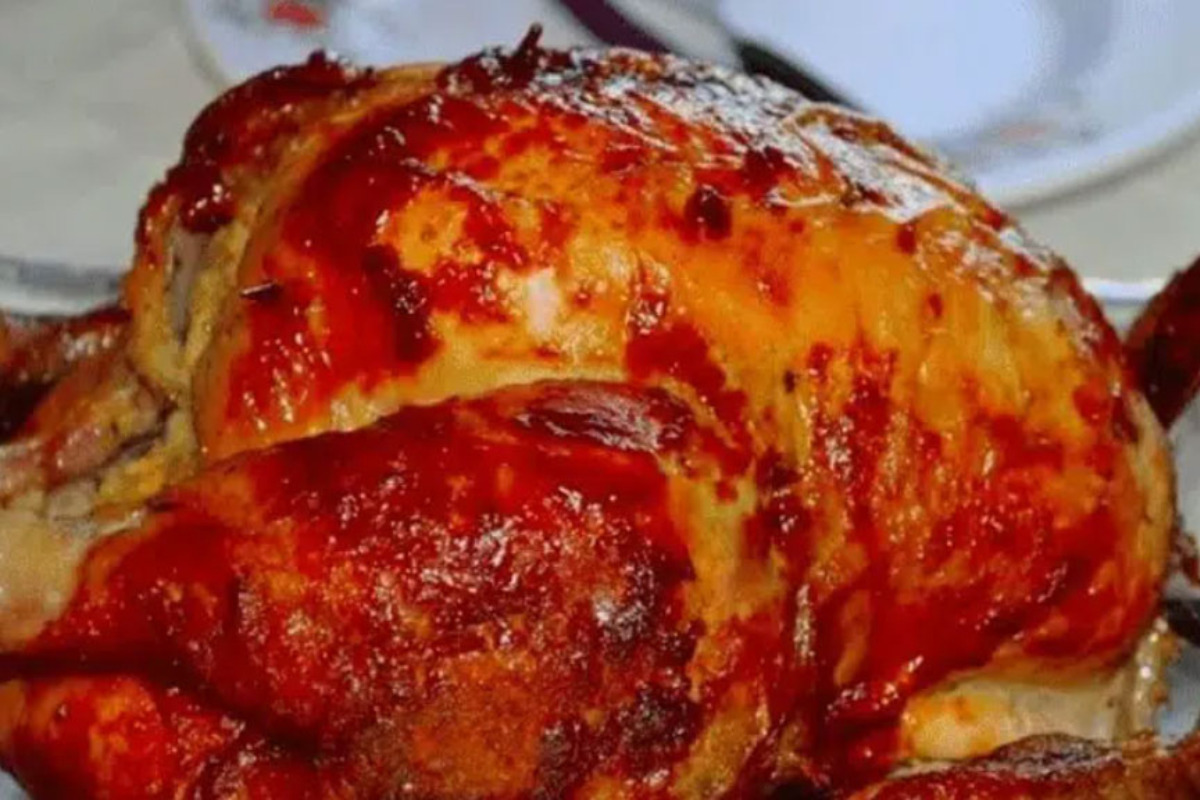 Frango Assado na Panela de Pressão