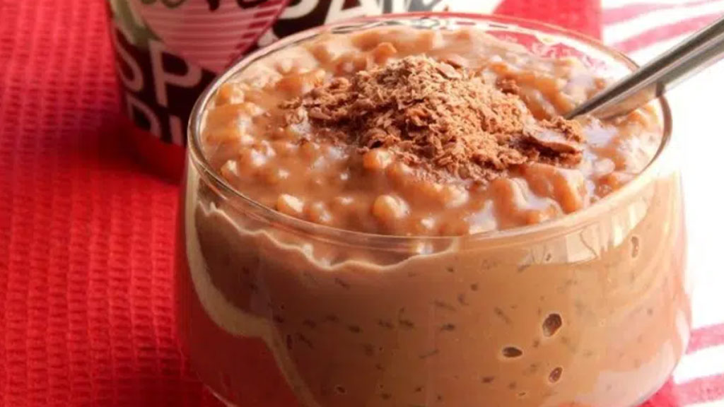 Arroz Doce com Nutella