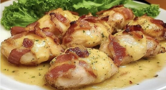 Medalhão-de-Frango-com-Bacon