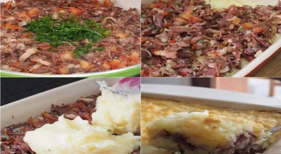 Escondidinho-de-Carne-seca-e-mandioca maravilhoso demais