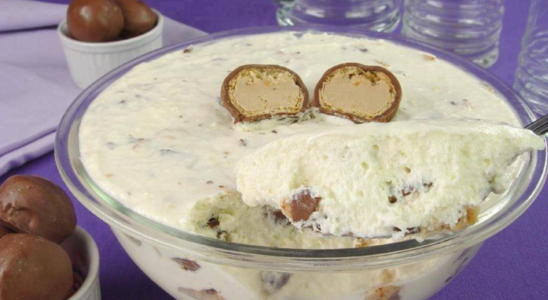 Mousse de Leite Condensado com Sonho de Valsa